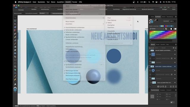 Interessante Neue Features in Affinity Designer 2.2 Update смотреть онлайн