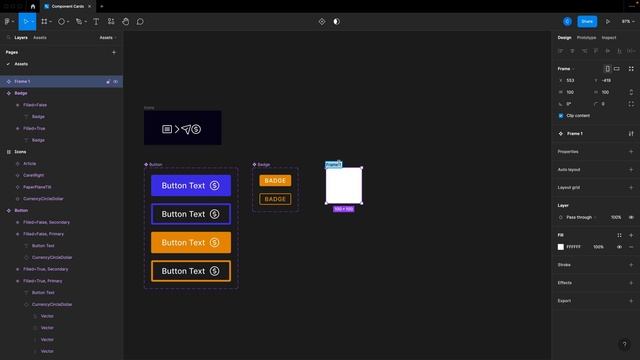 How to Create a Card Component in Figma (Variant, Boolean, Instance Swap, and Text) смотреть онлайн