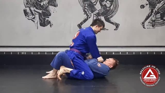 Свип из маунта. Команда Gracie Barra Moscow смотреть онлайн