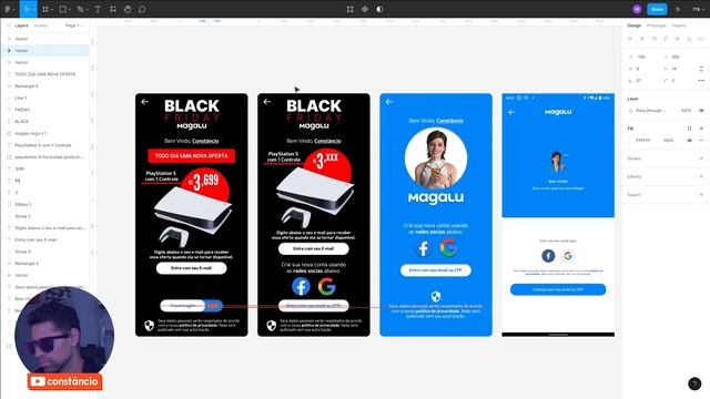 Black Friday MAGALU - REDESIGN App Magazine Luiza [ UI Design Figma ] смотреть онлайн