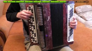 Учусь играть на БАЯНЕ с нуля за 10 дней. Полная версия))