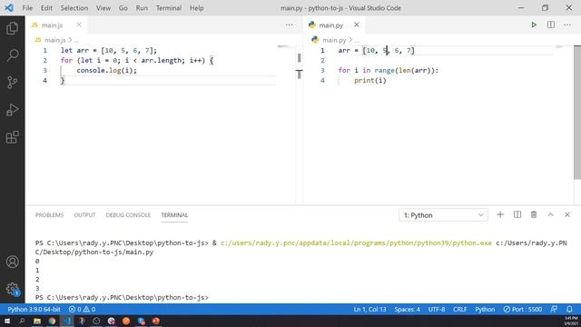 Basic translate code from Python to JavaScript Part 2 смотреть онлайн
