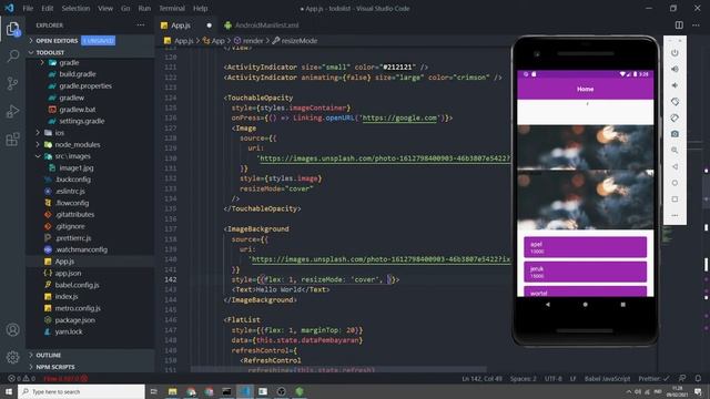 Mengenal ImageBackground Component - Tutorial React Native 2021 (45/54) смотреть онлайн