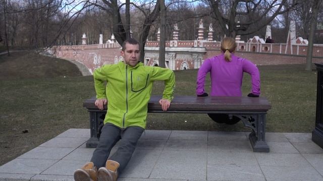 #включицарицыно. Спорт. Зарядка в парке смотреть онлайн