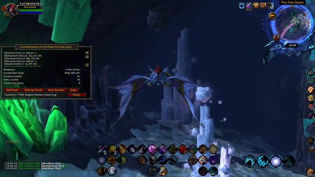 Obsidium & Elementium Farm In WoW - Deepholm - #wow #wowgoldfarm #cataclysm