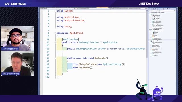 dotNET Dev Show: Introduction to Shiny.NET w/ Allan Ritchie смотреть онлайн