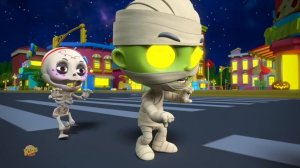 Kaboochi хэллоуин танцевальная музыка и смешные мультики для детей