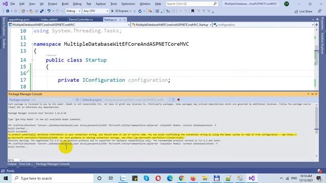 Multiple Databases in Entity Framework Core and ASP.NET Core MVC смотреть онлайн
