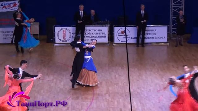 Shishkin Roman - Duret Jessica, 1-2 финала, Медленный фокстрот смотреть онлайн