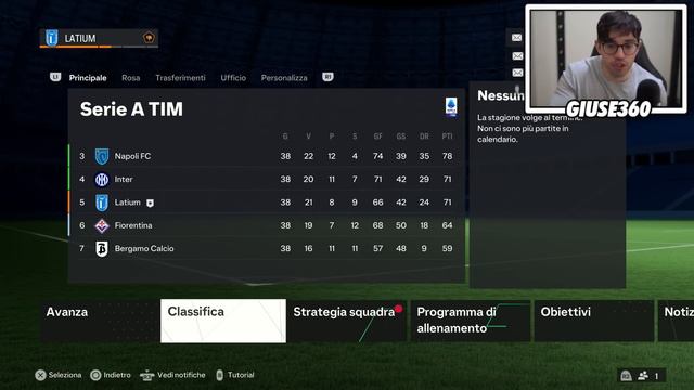 ROAD TO SCUDETTO CON LA LAZIO SU FC 24! EP.11 смотреть онлайн