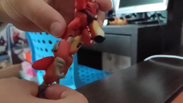 Лепим Шао-Кана из Mortal Kombat. Герои из Фнаф: Чика, Бони, Фокси, Фредди и Марионетка. смотреть онлайн