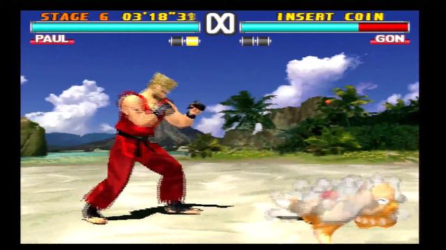 Tekken 3:Paul Phoenix Arcade Gameplay смотреть онлайн