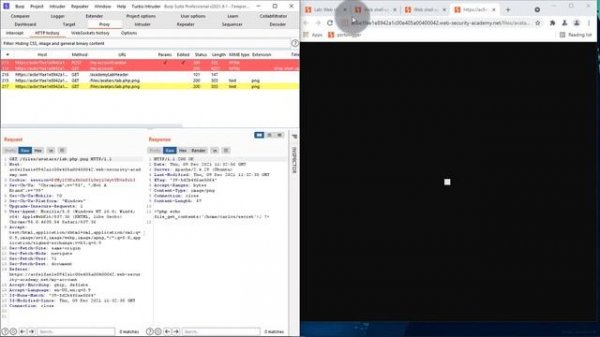 ? Lab Web Shell Upload via Race Condition !