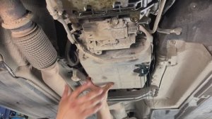 Частичная замена масла в АКПП 722.9 Mercedes-Benz C-class.