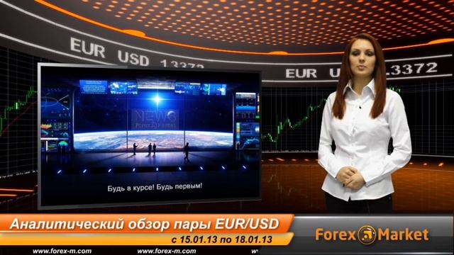 Прогноз Форекс пары EUR/USD с 15.01.2013 по 18.01.2013