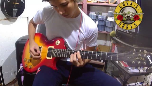 Knockin' on Heaven's Door / Guitar Cover / With vocals / Guns N' Roses /Slash solos смотреть онлайн
