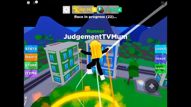 Running Simulator on Roblox смотреть онлайн