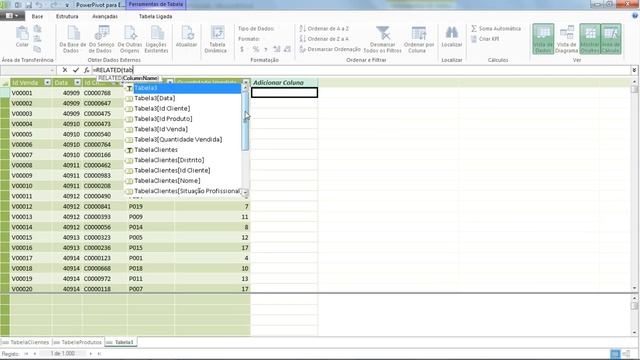 Relacionar tabelas no excel 2013 com PowerPivot смотреть онлайн