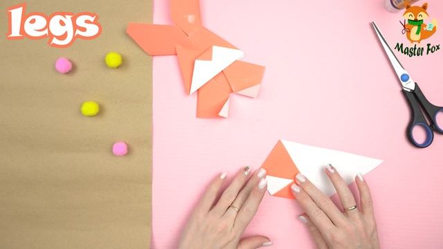 Easy Origami Rabbit | Як зробити символ 2023 року з паперу Символ 2023 року Кролик (Зайчик) з папер смотреть онлайн