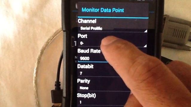 Using USB-OTG Serial Ports with Modbus Monitor Advanced Android App смотреть онлайн