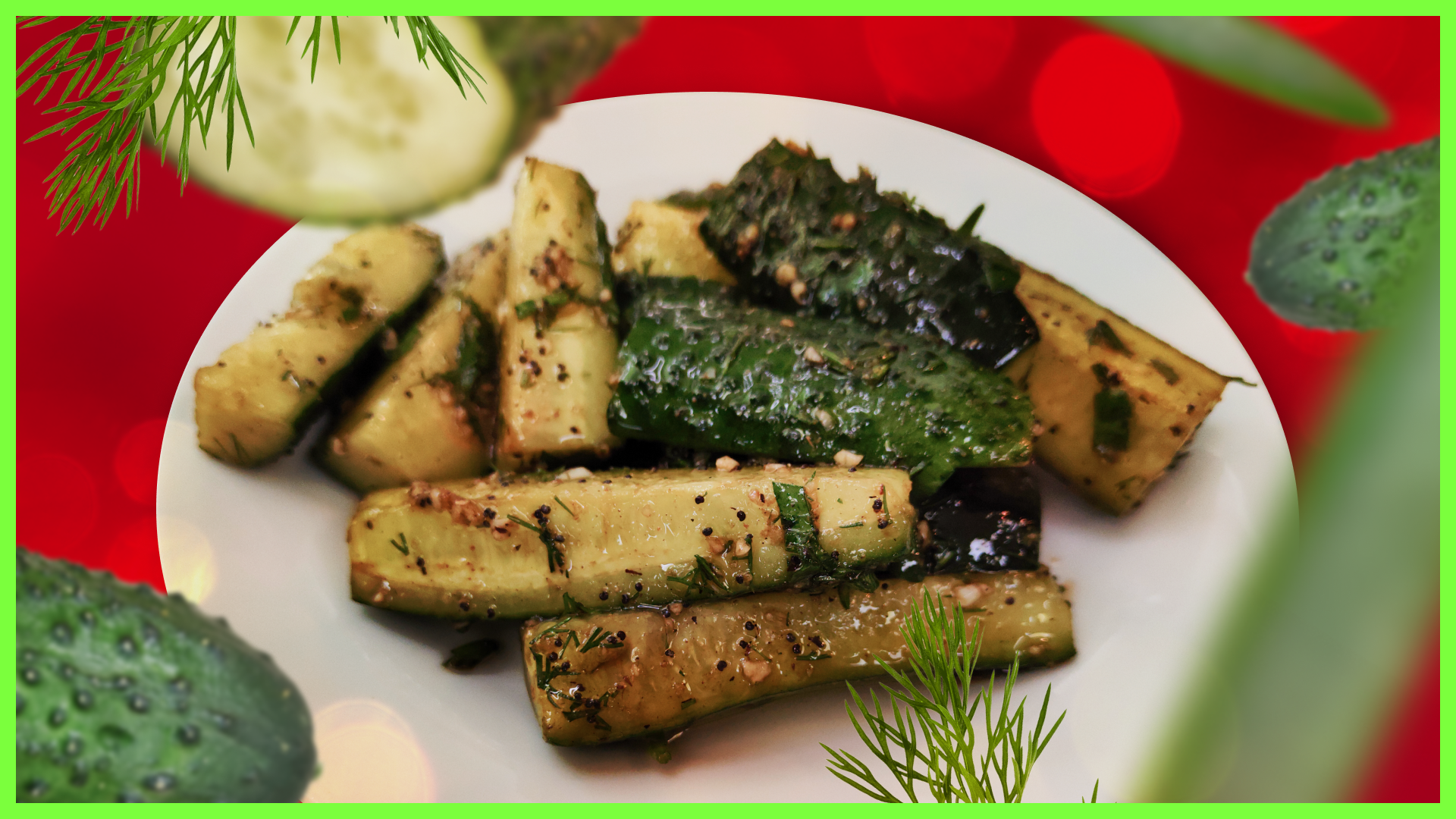 Закуска из огурцов за 5 минут! смотреть онлайн