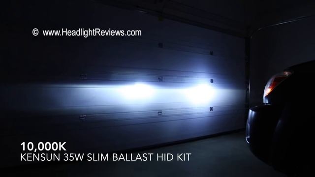 HID Kit Color Comparison Video Footage 3000K vs 6000K vs 8000K смотреть онлайн