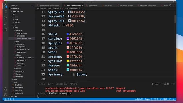 Bootstrap 5 Corporate Full Build: Build Navbar (Part 4) смотреть онлайн