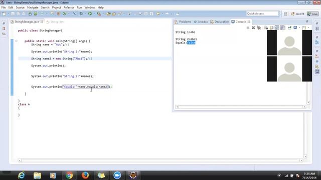 Java String class part 1 смотреть онлайн