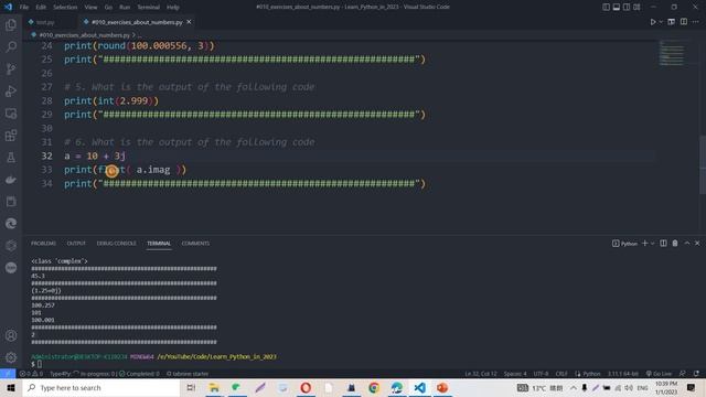 Learn Python in Arabic #10 | Exercises About Numbers смотреть онлайн