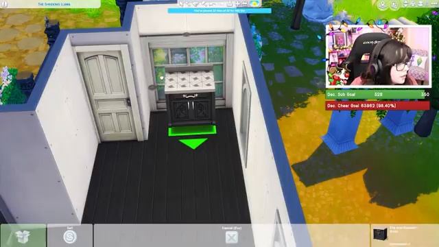 Building A Pastel Goth Tiny House In The Sims 4 (Streamed 12/27/20)