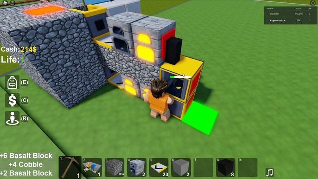 UPGRADING MY COBBLE FARM! | Block Tycoon ROBLOX смотреть онлайн