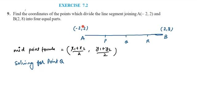Exercise 7.2 Q9 coordinate geometry class 10 | Ncert Solution смотреть онлайн