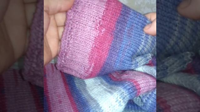 Платье спицами связано.Готовая работа. смотреть онлайн