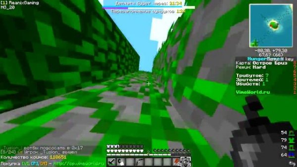 Survival Games [54] Где записывать хг? | VimeWorld