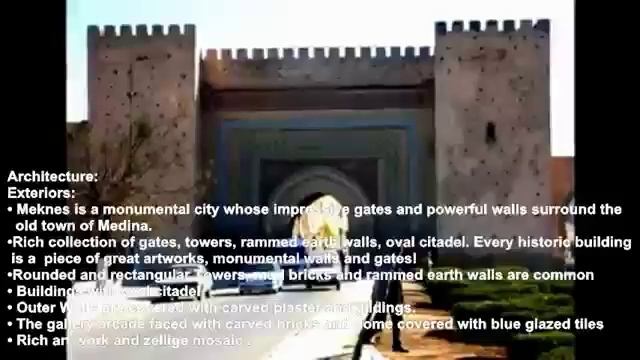 Meknes City , Morocco for Contemporary Architecture for iversity : Surface, Materiality and Ornamen смотреть онлайн