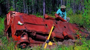 ЭКСПЕДИЦИЯ! | ТРАКТОР ТДТ-55 | ЧУГУННЫЕ БАТАРЕИ, ТРАКИ ПАЧКАМИ! "МАСТЕРСКИЕ ГУЛАГА" ЭТО ДАЛЬНЯЯ ЗОНА