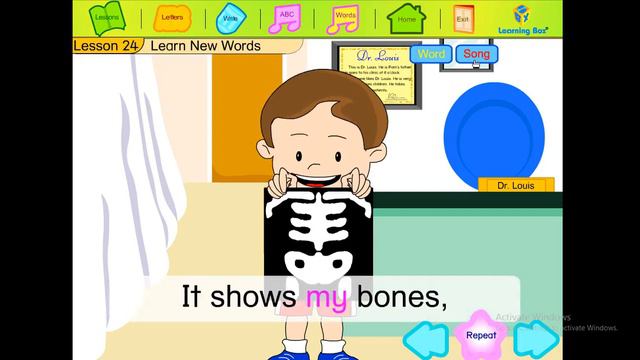 Lesson 24 Letter X  UK English Programe LBUK Starter