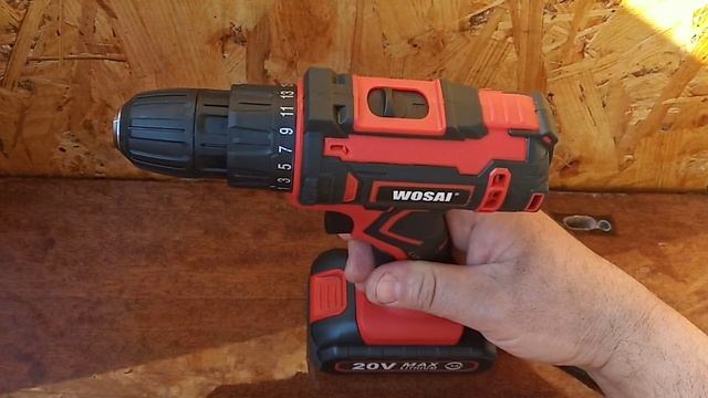 Wosai шуруповерт с АлиЭкспресс