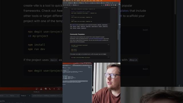 Настройка ReactJS с нуля на чистый компьютер смотреть онлайн