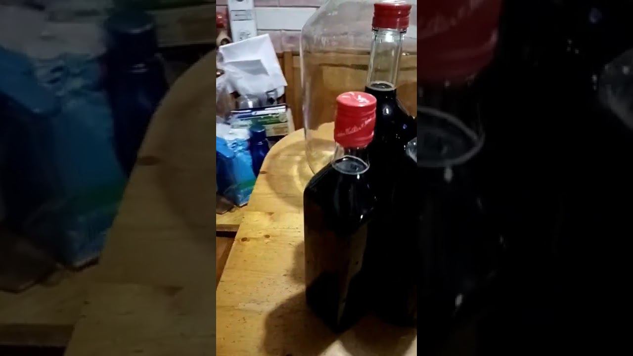 розлив остатков позапрошлогоднего вина