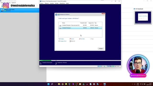 (PASSO A PASSO) Como Instalar o Windows 10 no Virtualbox смотреть онлайн