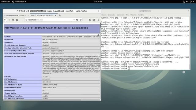 vps sıfırdan php apache mysql phpmyadmin ve webmin kurulumu смотреть онлайн