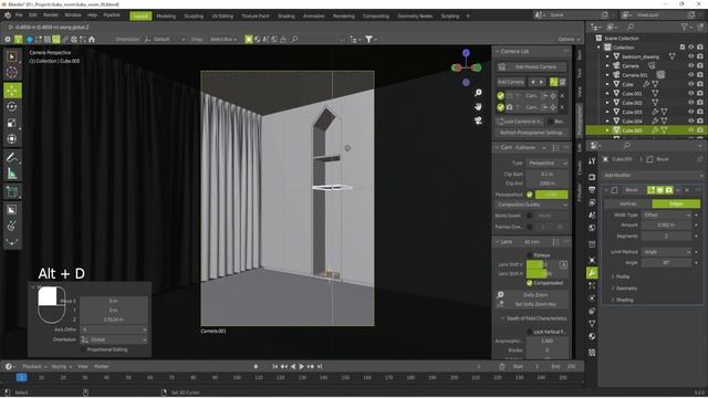 How to create a Realistic Interior Render in Blender смотреть онлайн