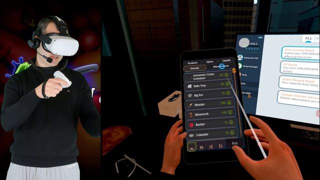 Cooking Simulator VR Meta Quest 2 Review & Gameplay! Becoming the Ultimate Chef In Virtual Reality. смотреть онлайн