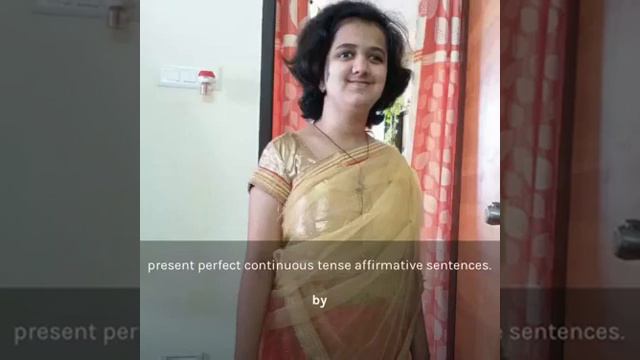 Present perfect continuous tense Affirmative sentences. смотреть онлайн