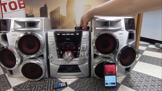 AIWA JAX-T8 & Sony Bluetooth USB mp3 смотреть онлайн