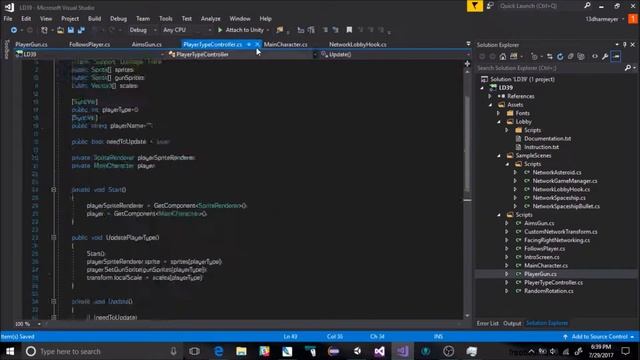 Ludum Dare 39 Timelapse смотреть онлайн