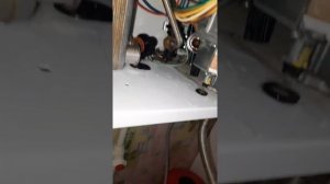 Котел Навьен, снятие вторичного теплообменника, без разбора узлов!