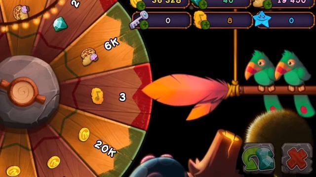 My singing monsters. Трачу 100 алмазов, открываю скретчи и кручу колесо фортуны. смотреть онлайн