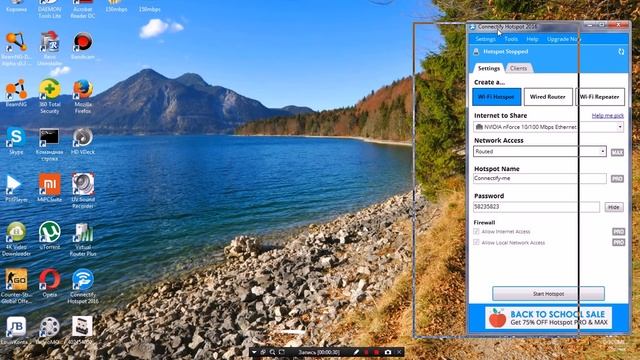 Настройка WIFI Usb ADAPTER 802 11n для раздачи через ПК смотреть онлайн